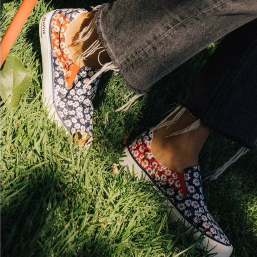Slip on Floral Sneaker